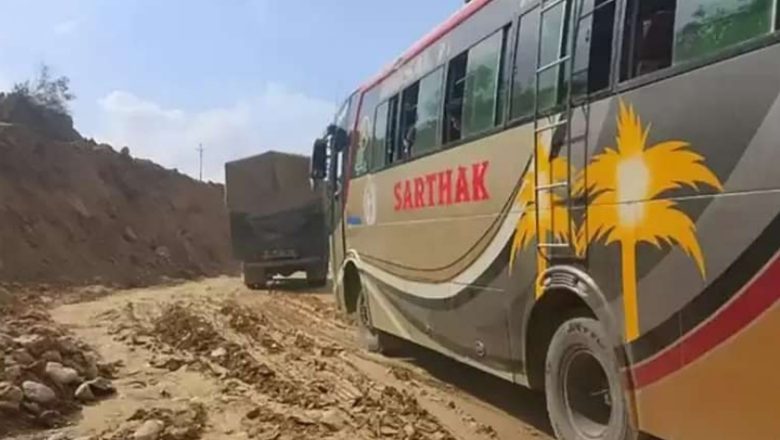 दाउन्ने सडक एकतर्फी खुल्यो