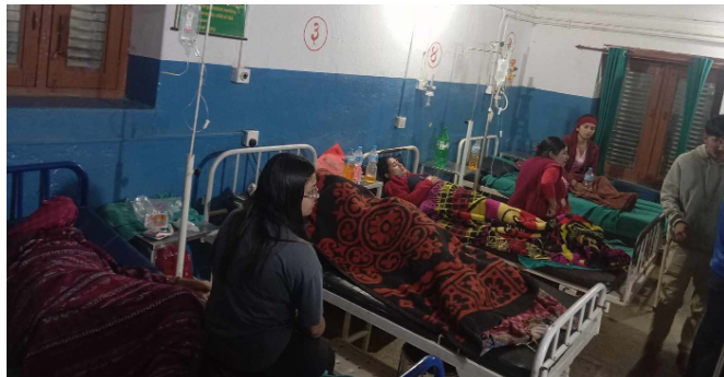 देउराली पुजाको प्रसाद खाएका २५ जना बिरामी