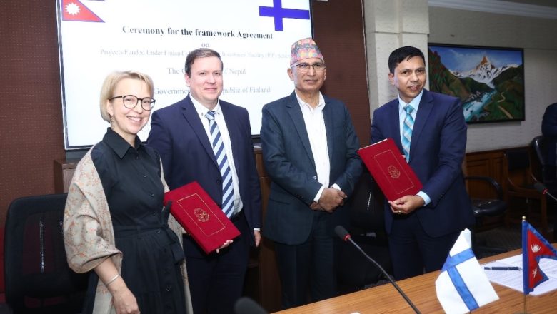 अर्थमन्त्री र फिनल्याण्डका विकासमन्त्रीबीच भेट : सार्वजनिक लगानी परिचालन परियोजनामा सम्झौता