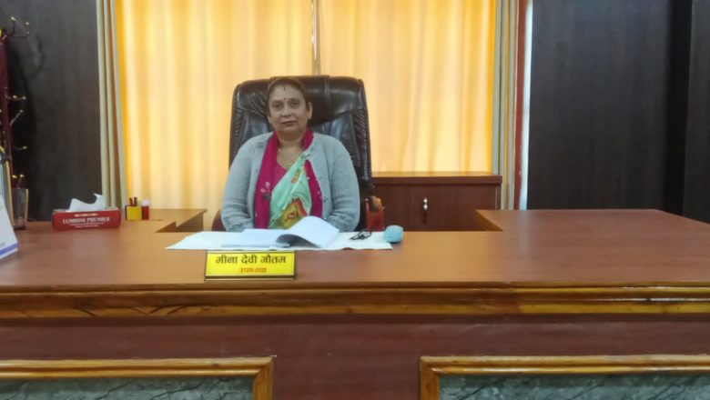 जनताको करको सदुपयोग हुनुपर्छ : रुरुक्षेत्र गाउँपालिका गुल्मीका उपाध्यक्ष मिनादेवी गौतम