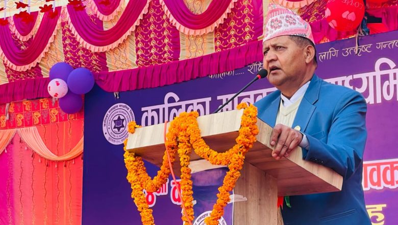 कालिकाका उपलब्धि शैक्षिक विकासको लागि बलियो स्रोत : मुख्यमन्त्री आचार्य