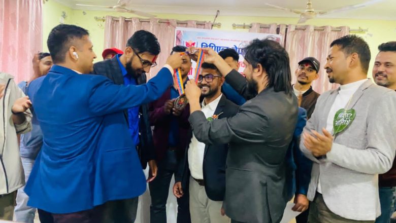 डिपिएल नेपाल बुटवलकाे पद हस्तान्तरण