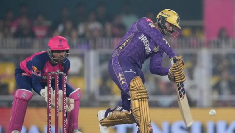 आईपीएल क्रिकेटमा कोलकाताले राजस्थानलाई ८ विकेटले हरायो