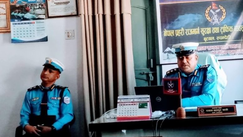 फागुनमा गत वर्षको तुलनामा सडक दुर्घटनाबाट मृत्यु हुनेको सङ्ख्या घटेको छ: ट्राफिक प्रहरी बुटवल