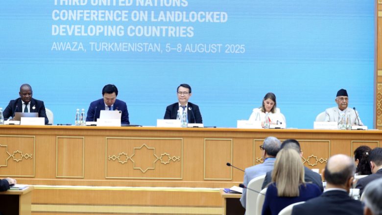 विश्वव्यापी व्यापार प्रणालीमा भूपरिवेष्टित विकासशील राष्ट्रलाई पछाडि पार्न नहुनेमा प्रधानमन्त्री ओलीको जोड