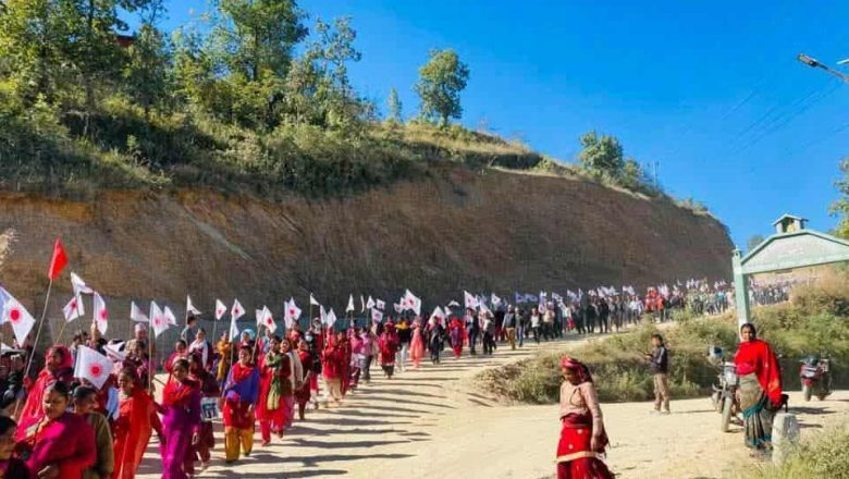 गुल्मीमा एमालेको जनप्रदर्शन “शुशिला कार्की नेतृत्व सरकार संविधान विपरीत” — दिनेश पन्थी