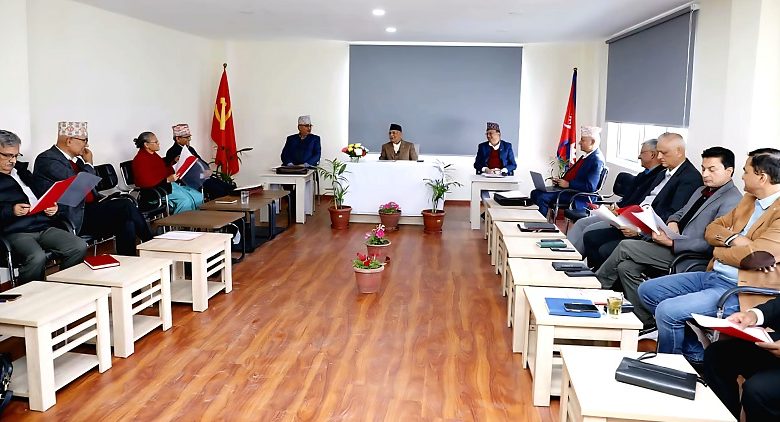 एमाले सचिवालय बैठक : महाधिवेशन सम्पन्न गर्न विभिन्न समिति गठन