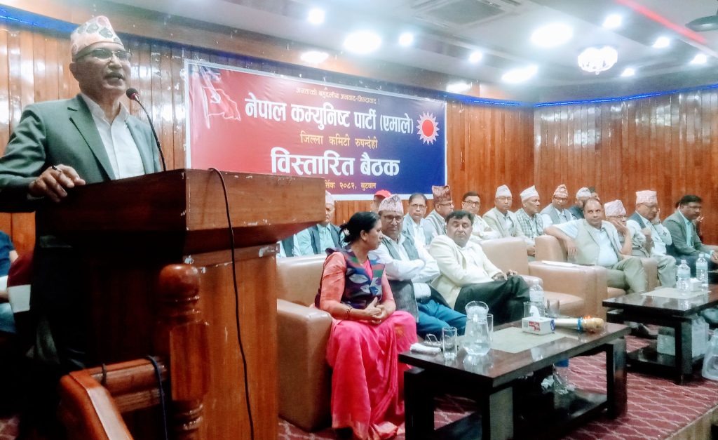 शोकलाई शक्तिमा बदल्नुको विकल्प छैन: एमाले उपाध्यक्ष पौडेल