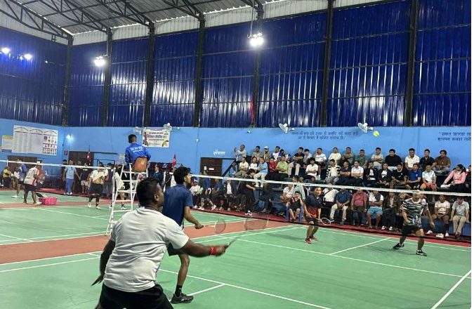 पाँचौं लुम्बिनी प्रदेशस्तरीय ब्याडमिन्टन प्रतियोगिता सुरु