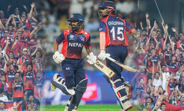 टी–२० विश्वकप: नेपाली राष्ट्रिय क्रिकेट टोलीको जित दर्ता
