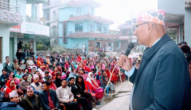 रुपन्देहीमा एमालेको चुनावी अभियान: सबै निर्वाचन क्षेत्रमा जित निकाल्ने दाबी