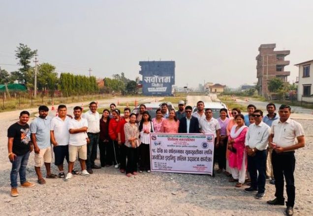 रुपन्देहीको तिलोत्तमा-५ मा १८–४० वर्षका युवायुवतीका लागि ड्राइभिङ तालिम सुरु