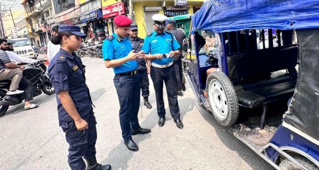 बुटवलमा एकैदिन ४८ ईरिक्सा ,प्रहरीको कारबाहिमा