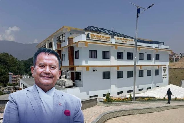 दानवीर व्यवसायी गुरुङले बनाइदिए अस्पताललाई ७१ करोडको भवन