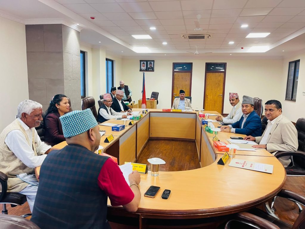 लुम्बिनी प्रदेश मन्त्रिपरिषद् बैठकः आगामी बर्षको नीति तथा कार्यक्रम स्वीकृत