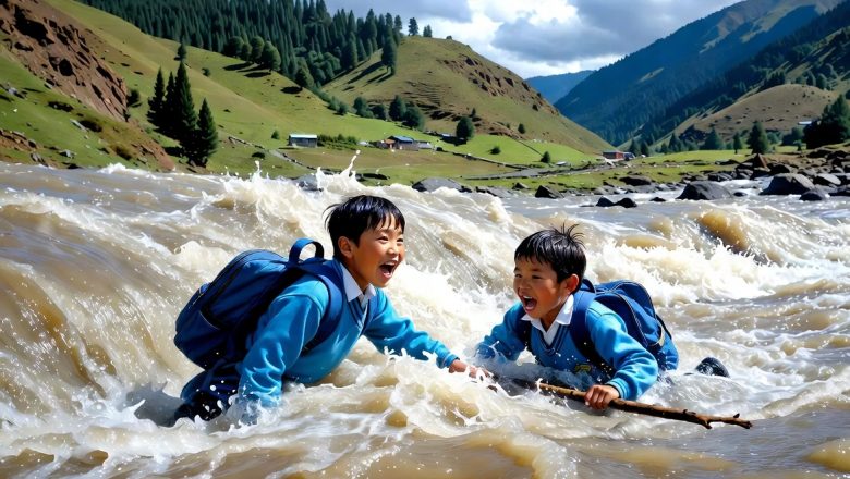 रोल्पामा खोलाले बगाउँदा विद्यालयबाट फर्किँदै गरेका दुई बालकको ज्यान गयो