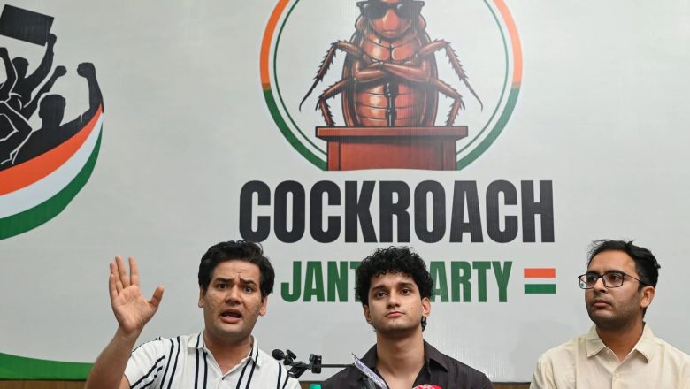 भारतको कक्रोच जनता पार्टीले आज दिल्लीमा प्रदर्शन गर्ने