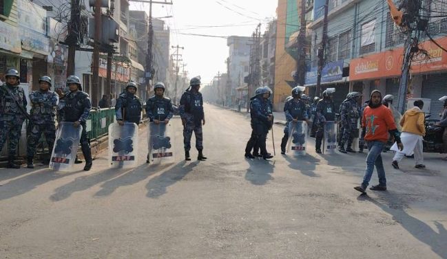वीरगञ्जमा हट्यो निषेधाज्ञा