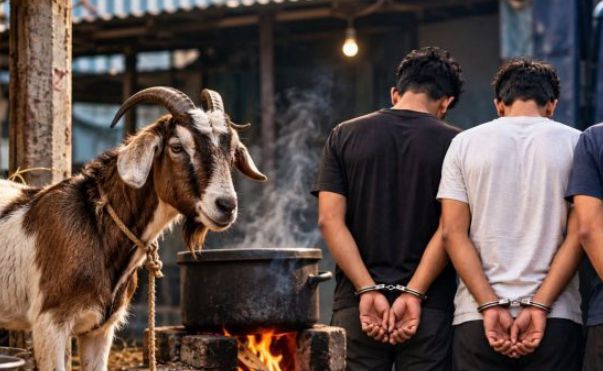 बाख्रीको मासुलाई खसीको भन्दै बेच्ने मासु पसल सञ्चालक पक्राउ