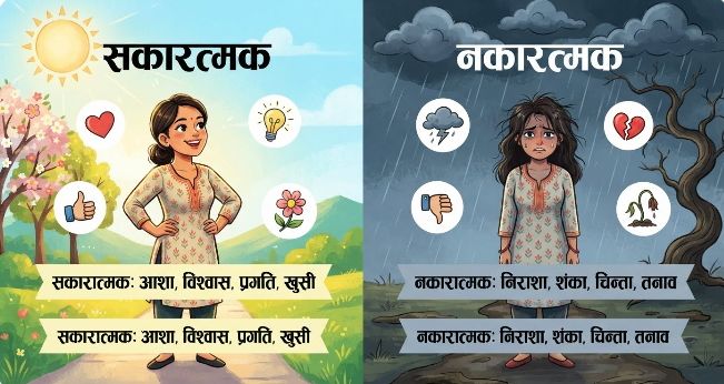 नकारात्मकता चिन्ने र सकारात्मकता ल्याउने उपाय